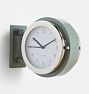 Double Sided Wall Clock, Rosemary