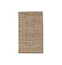 Open Box: Hannavan Jute Flatweave Rug, 3' x 5', Black