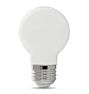 FEIT LED Filament G16.5 Frosted 5.5W 60We Bulb 2 Pack, Title 20 Compliant - Standard Base
