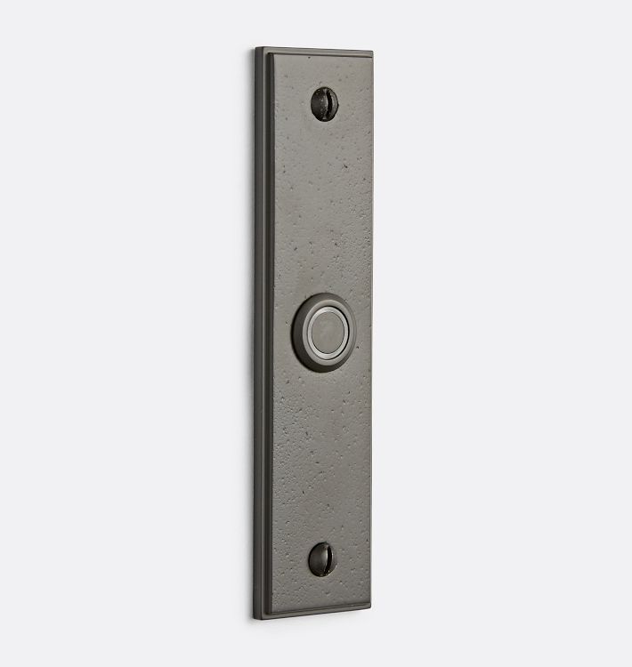 Jerico Rectangle Doorbell | Rejuvenation