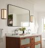 OPEN BOX: Double Vanity Rounded Rectangle Metal Framed Mirror