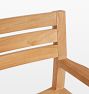 Polson Teak Outdoor Dining Armchair