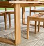 Polson Teak Outdoor Dining Table (94")