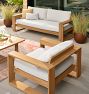 Polson Teak Outdoor Lounge Chair