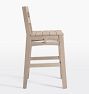 Ronde Teak Outdoor Bar Stool