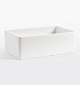 Frost Fireclay Single Kitchen Sink - 30-1/4" x 10" x 18"