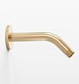 Shower Arm Wall Mount Bent 6in CP PVD