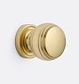 Hanson Cabinet Knob - Aged Brass