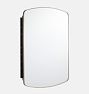 Open Box: Cade Inset Mount Medicine Cabinet, 24" x 36" - Polished Nickel