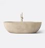 Maui Tub Concretti, 70" , Undrilled - Latte