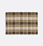 Plaid Handspun Jute Doormat, 24" x 36"