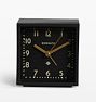 Equinox Table Clock, 4" x 4" - Black