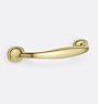 Hudson Drawer Pull, 4" - Aged Brass