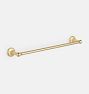 Eloise 18" Towel Bar, Aged Brass
