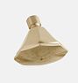 Octagon Shower Head - Aged Brass