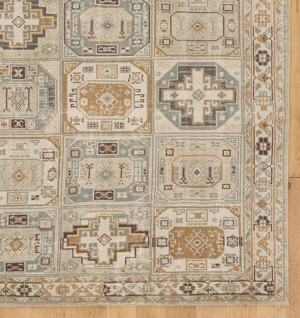 Como Indoor/Outdoor Hand-Knotted Rug by Rejuvenation