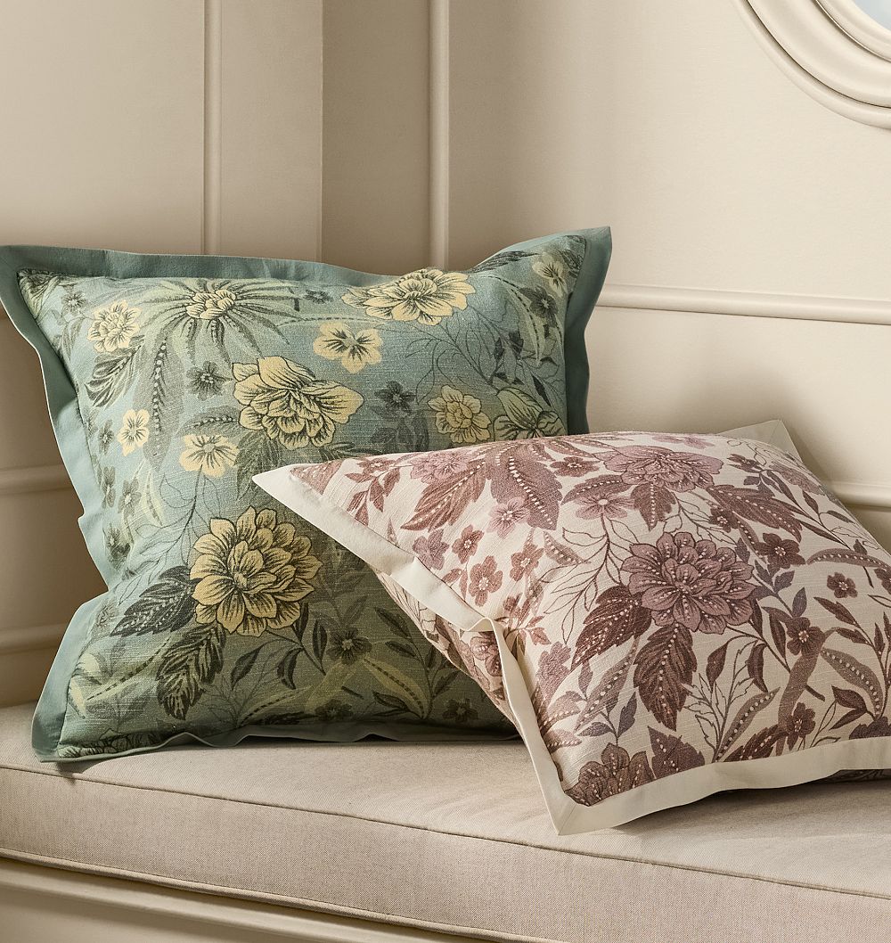 Dahlia Pillow Cover by Rejuvenation