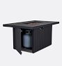 Casmir Fire Table, 52" Rectangle