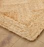 Diamond Handwoven Jute Rug