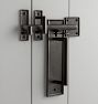 Maverick Bronze Gate Double Thumb Latch Set