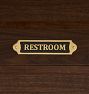 Restroom Sign