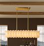 Roll &amp; Hill Lorna LED Linear Chandelier, 55" Width