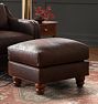 Tarlow Leather Ottoman