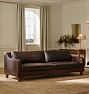 Tarlow Leather Sofa, 65-108"