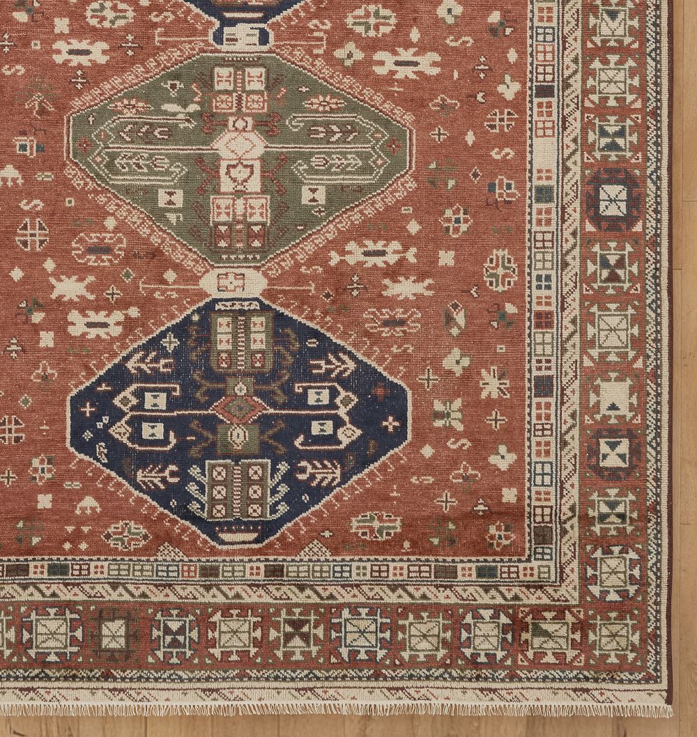 Goldie Hand-Knotted Rug by Rejuvenation