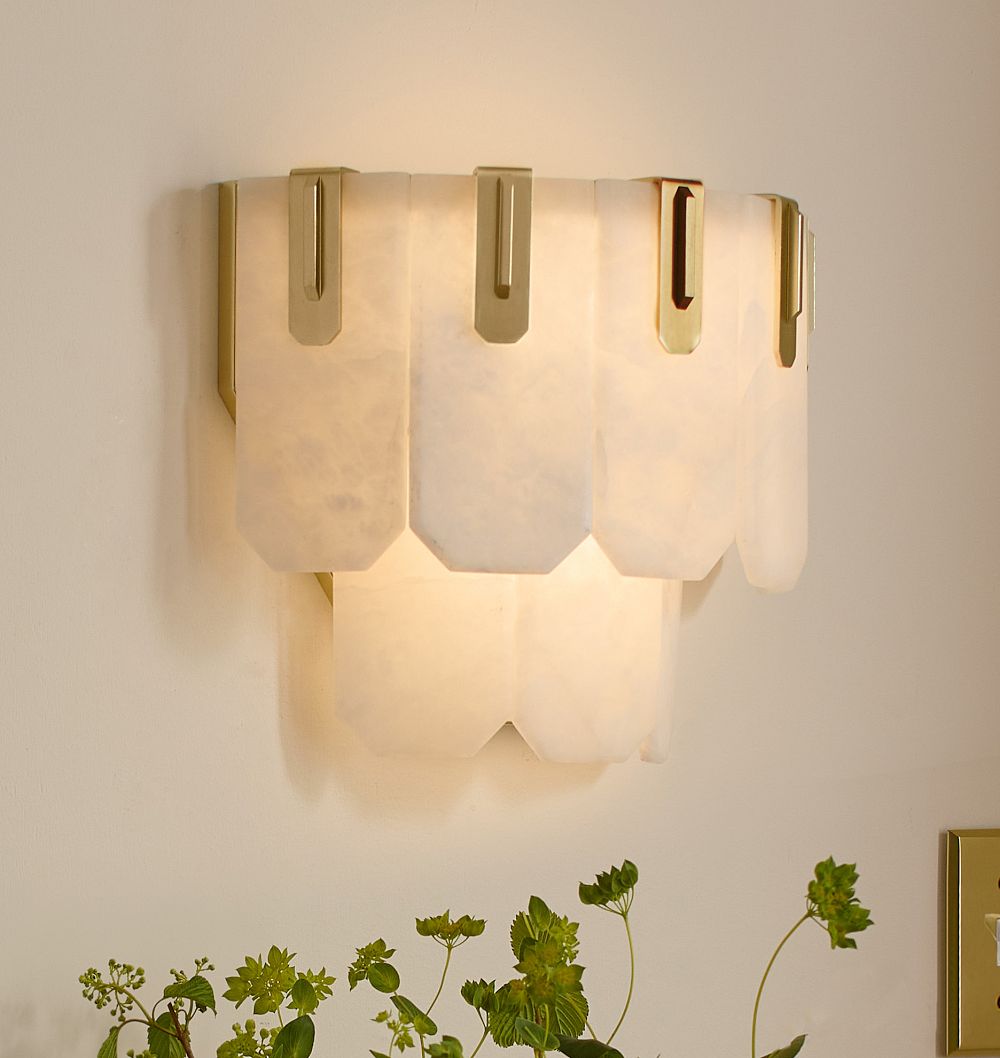 Nadia LED Sconce by Rejuvenation