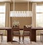 Nadia Linear Chandelier, 42" Width