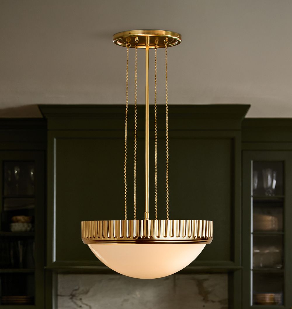 Rhea Pendant, 18" Width by Rejuvenation