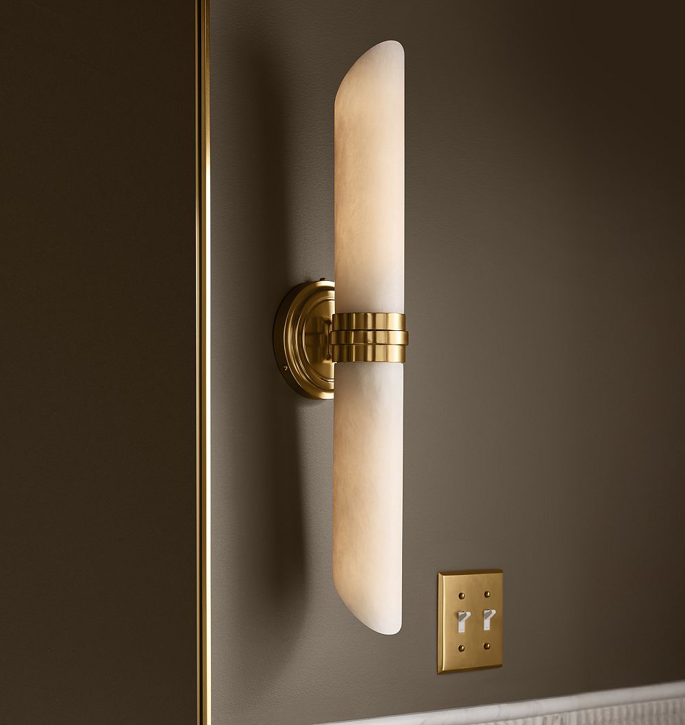 Lundquist Double Sconce by Rejuvenation