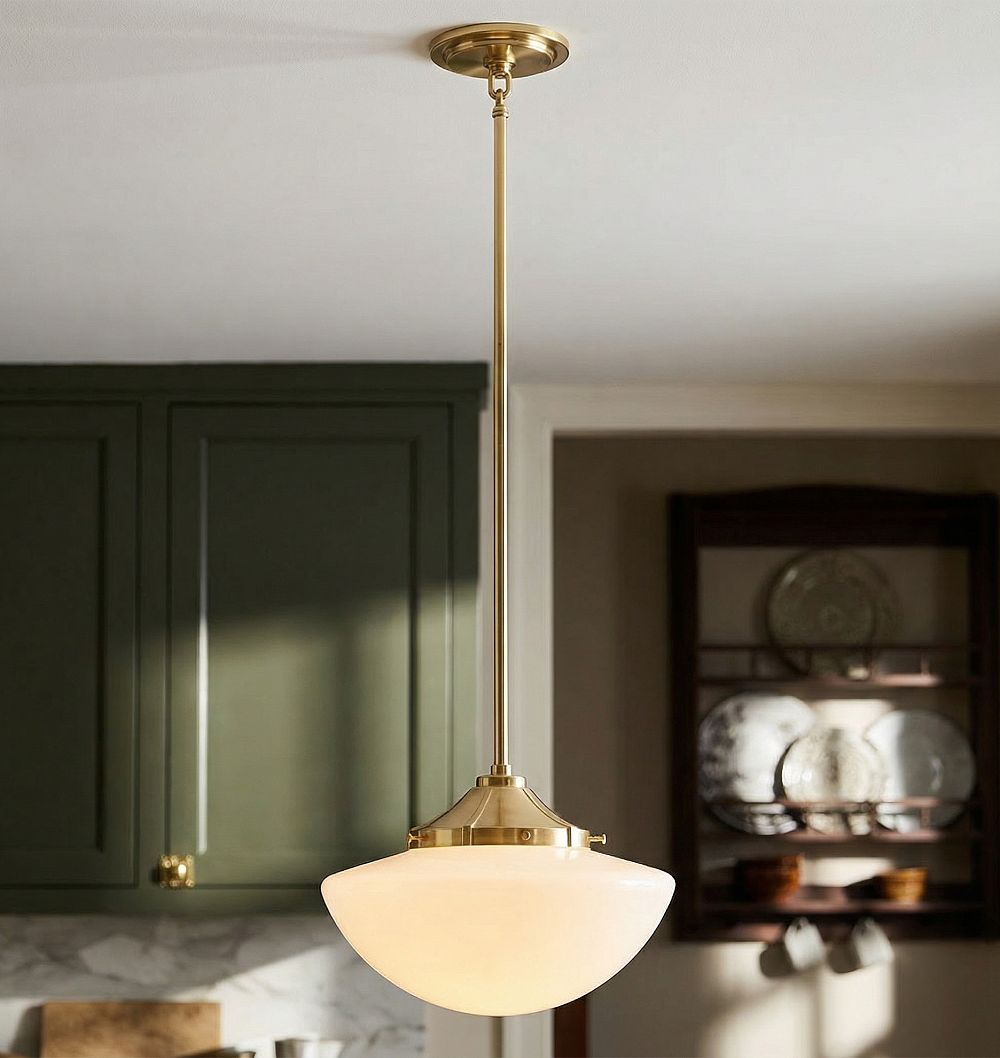Kristof Pendant, 6" Fitter by Rejuvenation