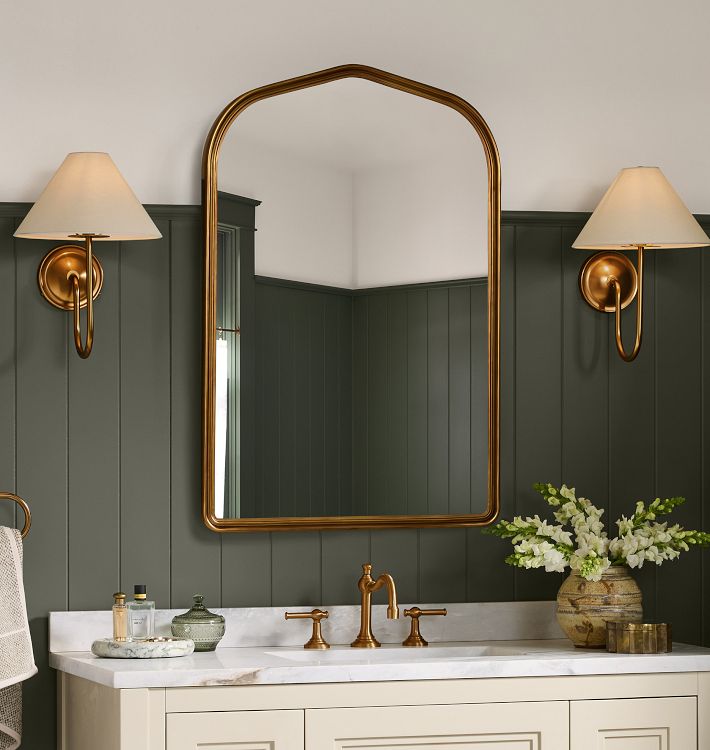 Oversized Metal Framed Floor Mirror | Rejuvenation