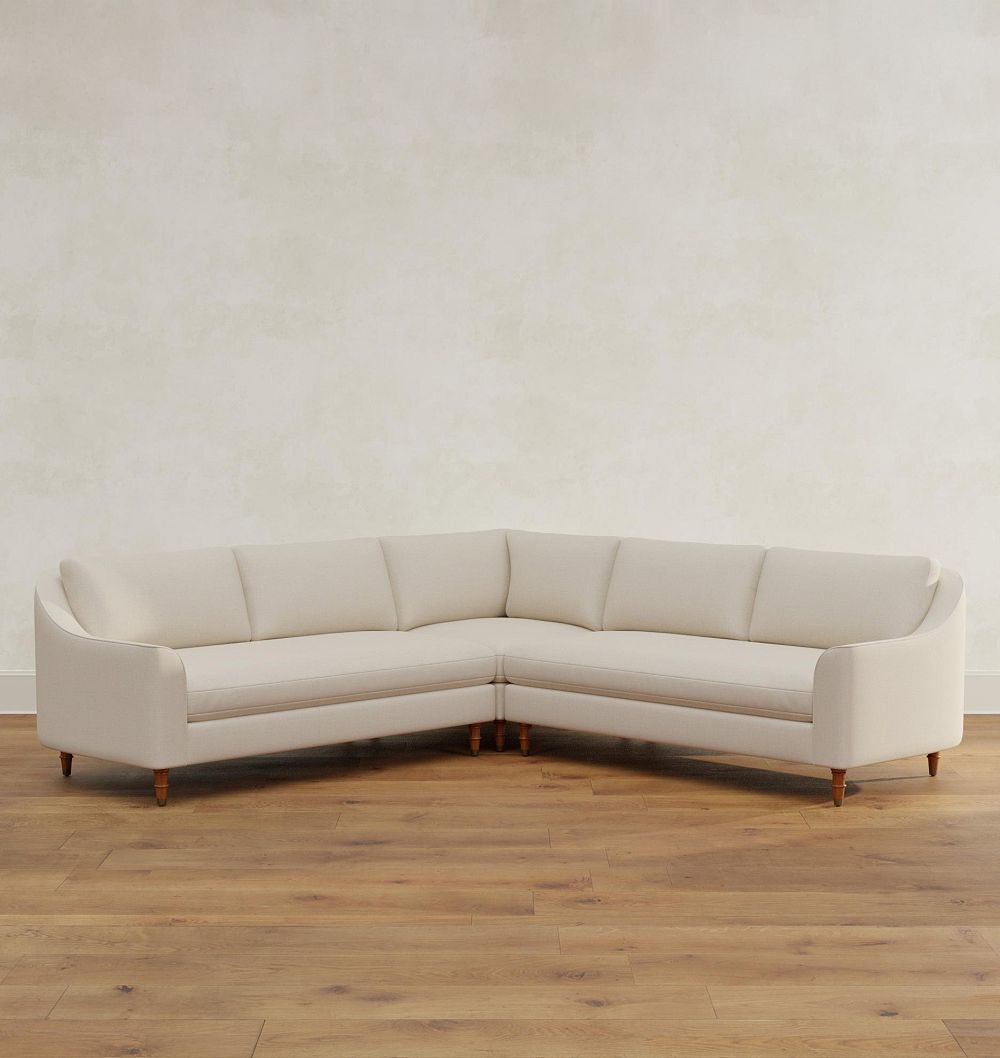 Luisa 3-Piece L-Shape Double Sofa Sectional by Rejuvenation