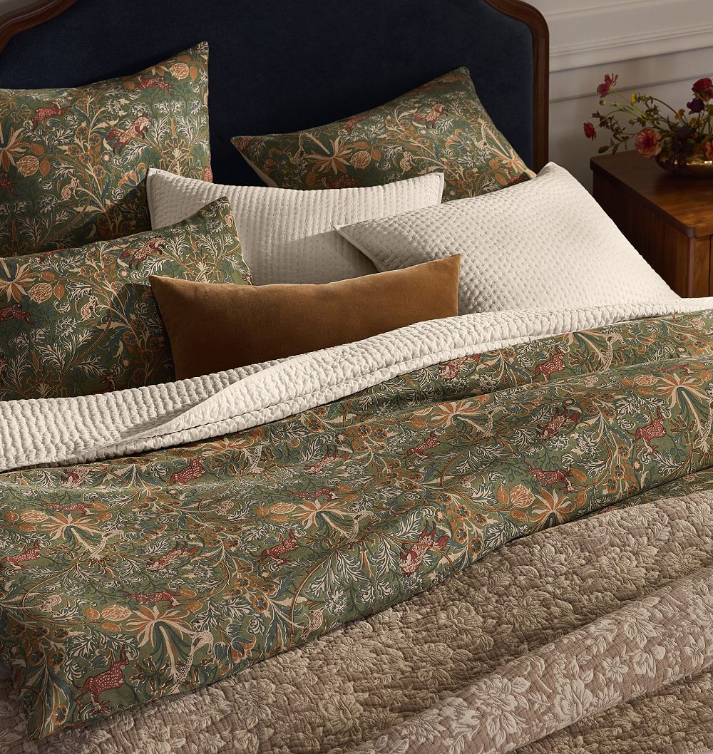 Pasadena Botanical Print Duvet & Shams by Rejuvenation