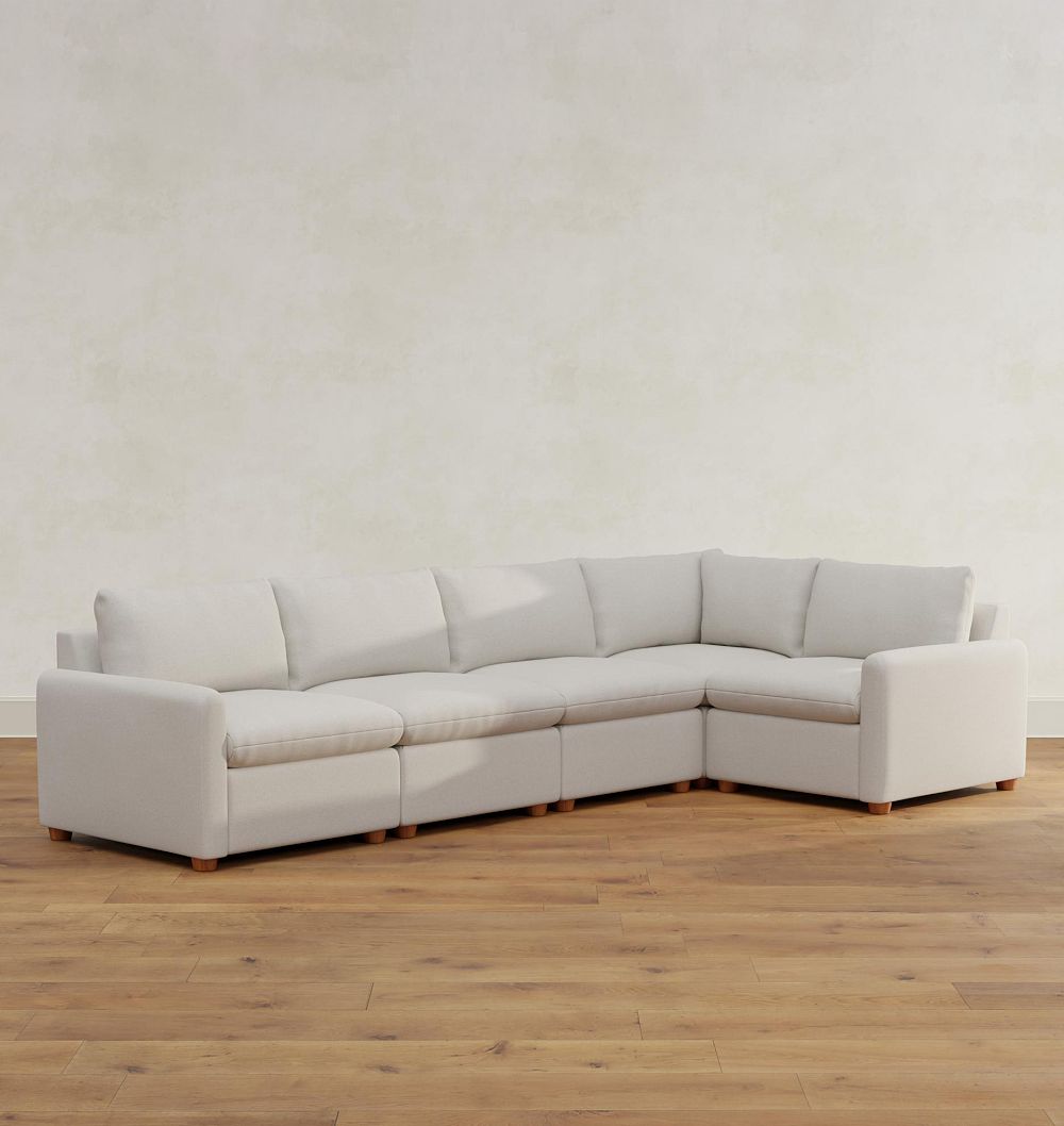 Roswell 5-Piece Modular Sectional Sofa by Rejuvenation