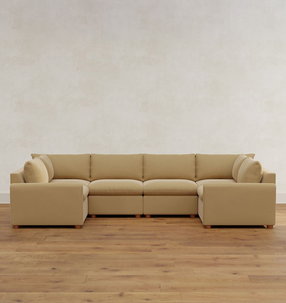 Roswell 6-Piece Modular U-Shape Sectional Sofa by Rejuvenation