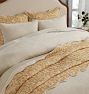 Scalloped Floral Quilt &amp; Shams