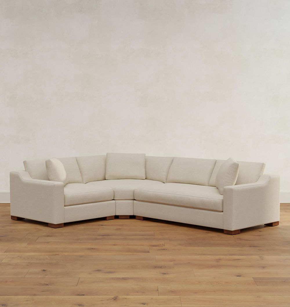 Sublimity 3-Piece Arm Sofa with Wedge Corner by Rejuvenation