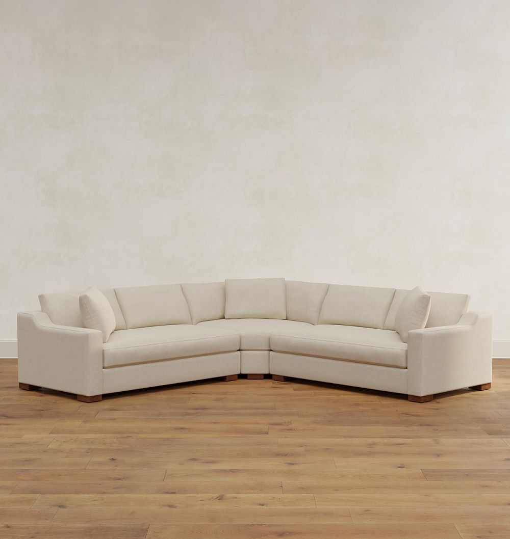 Sublimity 3-Piece Double Sofa with Wedge Corner by Rejuvenation