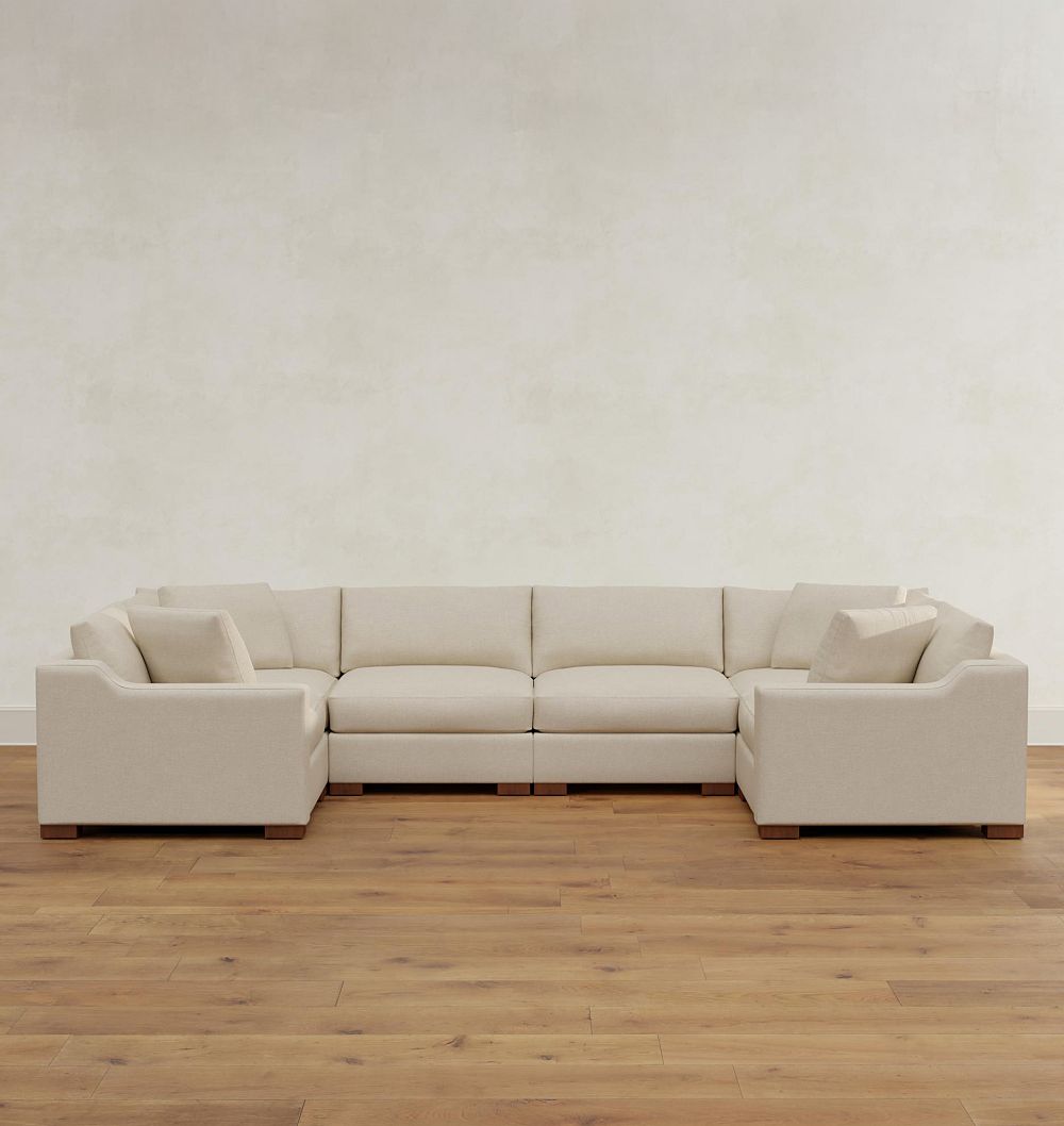 Sublimity 6-Piece Modular U-Shape Sectional Sofa by Rejuvenation