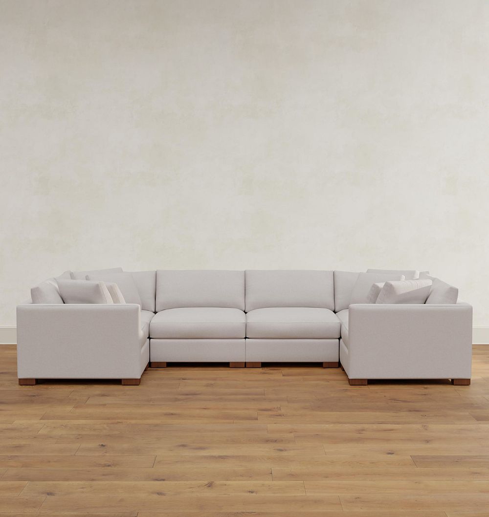 Wrenton 6-Piece Modular U-Shape Sectional Sofa by Rejuvenation