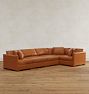 Wrenton Leather 5-Piece Sectional Sofa