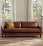 Hastings Leather Sofa, 70-102"