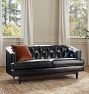 Monrowe Leather Sofa, 71-104"