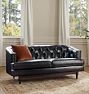 Monrowe Leather Sofa, 71-104"