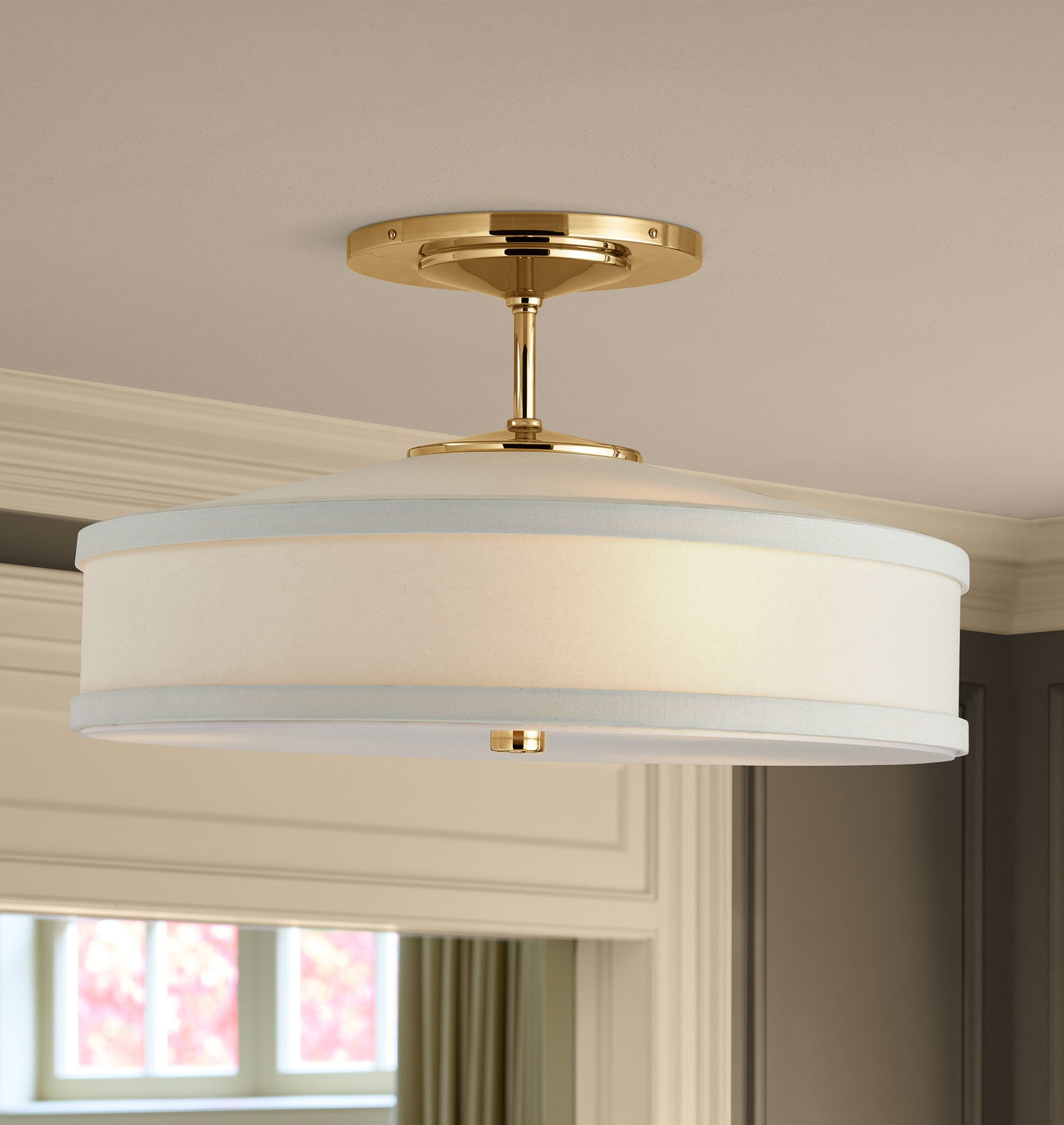 The Period-Correct Semi-Flush Mount