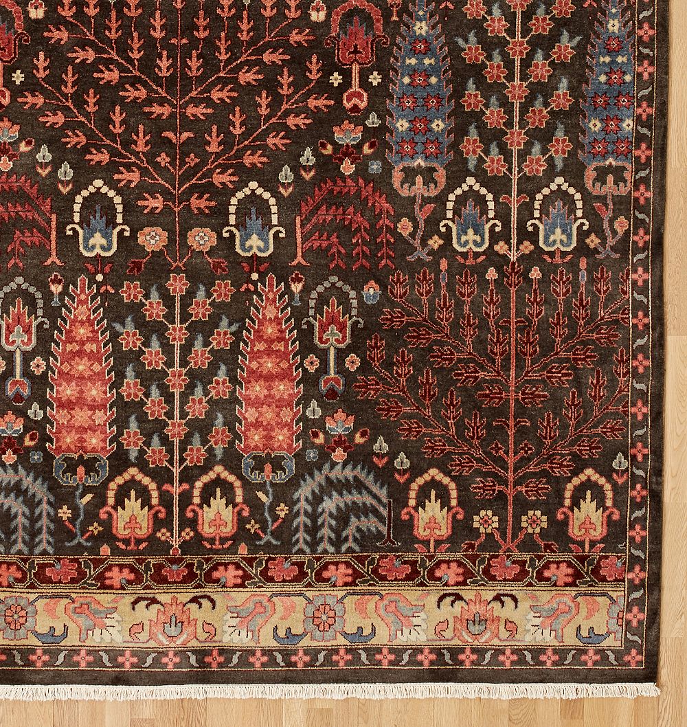 Alderwood Hand-Knotted Rug by Rejuvenation